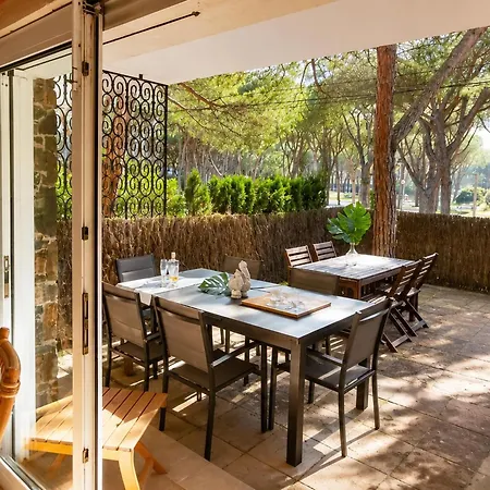 Fantastica En Playa De Aro, A 100m Del Mar, Con Terraza Y 6 - Es-209-11 度假居 *